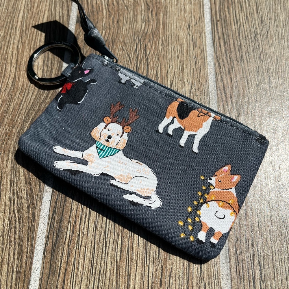 Vera Bradley Lanyard Zip Wallet